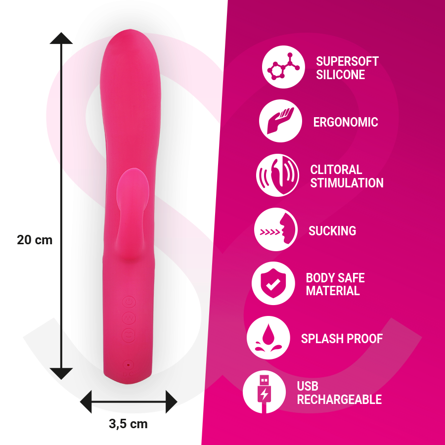 MORESSA - DUSTIN ONDAS ESTIMULANTES DO CLITÓRIS E VIBRAÇÃO PODEROSA SILICONE PREMIUM RECARREGÁVEL