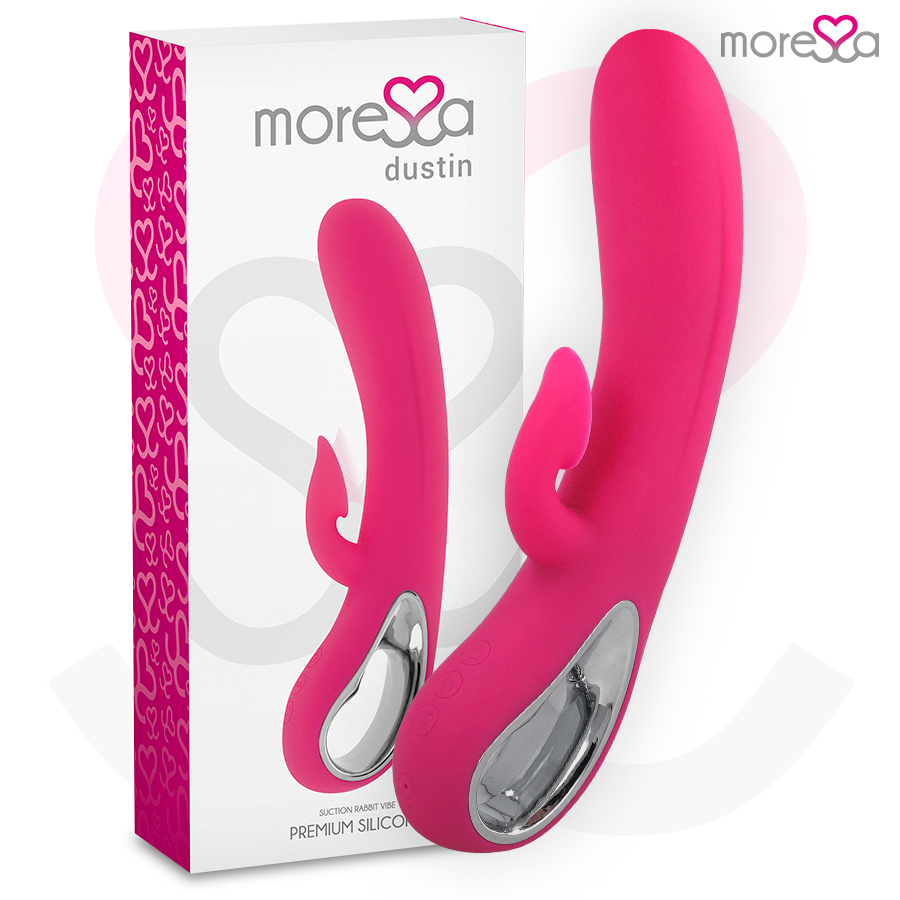 MORESSA - DUSTIN ONDAS ESTIMULANTES DO CLITÓRIS E VIBRAÇÃO PODEROSA SILICONE PREMIUM RECARREGÁVEL