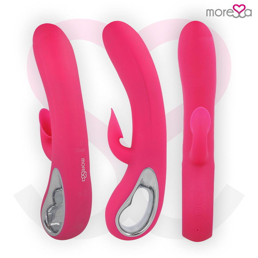 MORESSA - DUSTIN ONDAS ESTIMULANTES DO CLITÓRIS E VIBRAÇÃO PODEROSA SILICONE PREMIUM RECARREGÁVEL