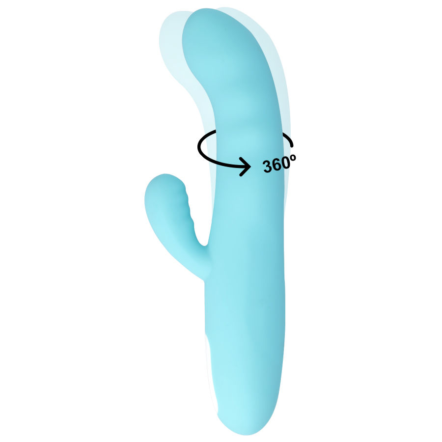 MIA - VIBRADOR GIRATÓRIO EIFFEL TURQUOISE BLUE