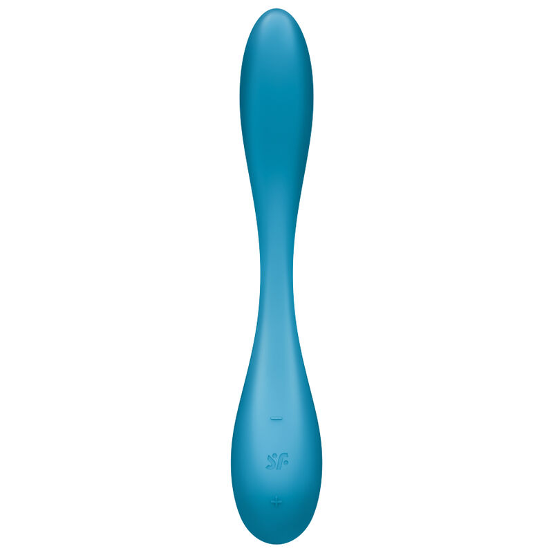 SATISFYER - MULTI VIBRADOR G-SPOT FLEX 5 AZUL