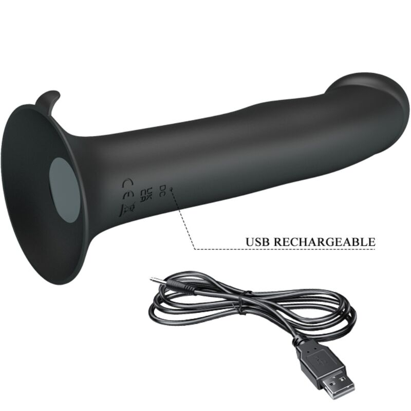 PRETTY LOVE - MURRAY VIBRADOR E ONDAS ESTIMULANTES DO CLITÓRIS PRETO
