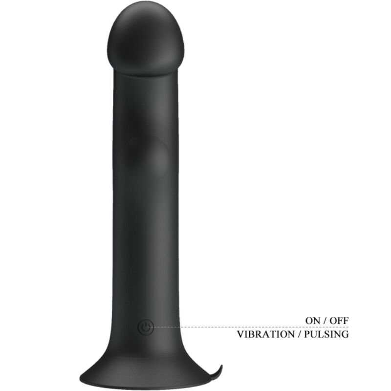 PRETTY LOVE - MURRAY VIBRADOR E ONDAS ESTIMULANTES DO CLITÓRIS PRETO