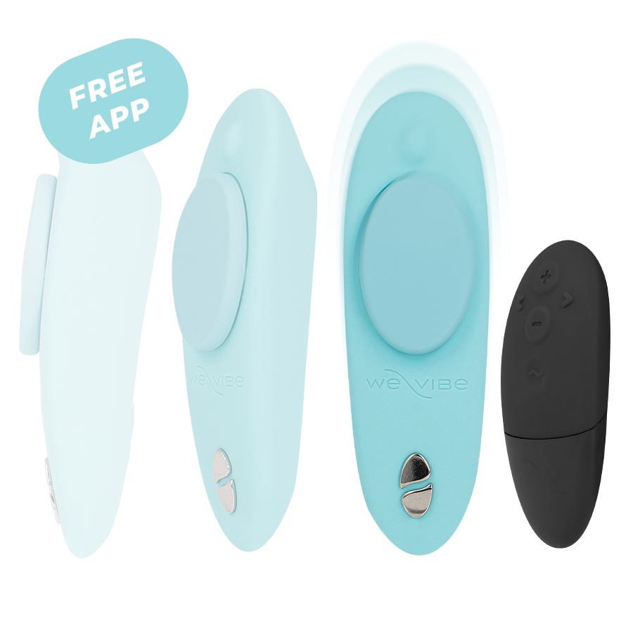 WE-VIBE - VIBRADOR CLITORIAL MOXIE + AQUA