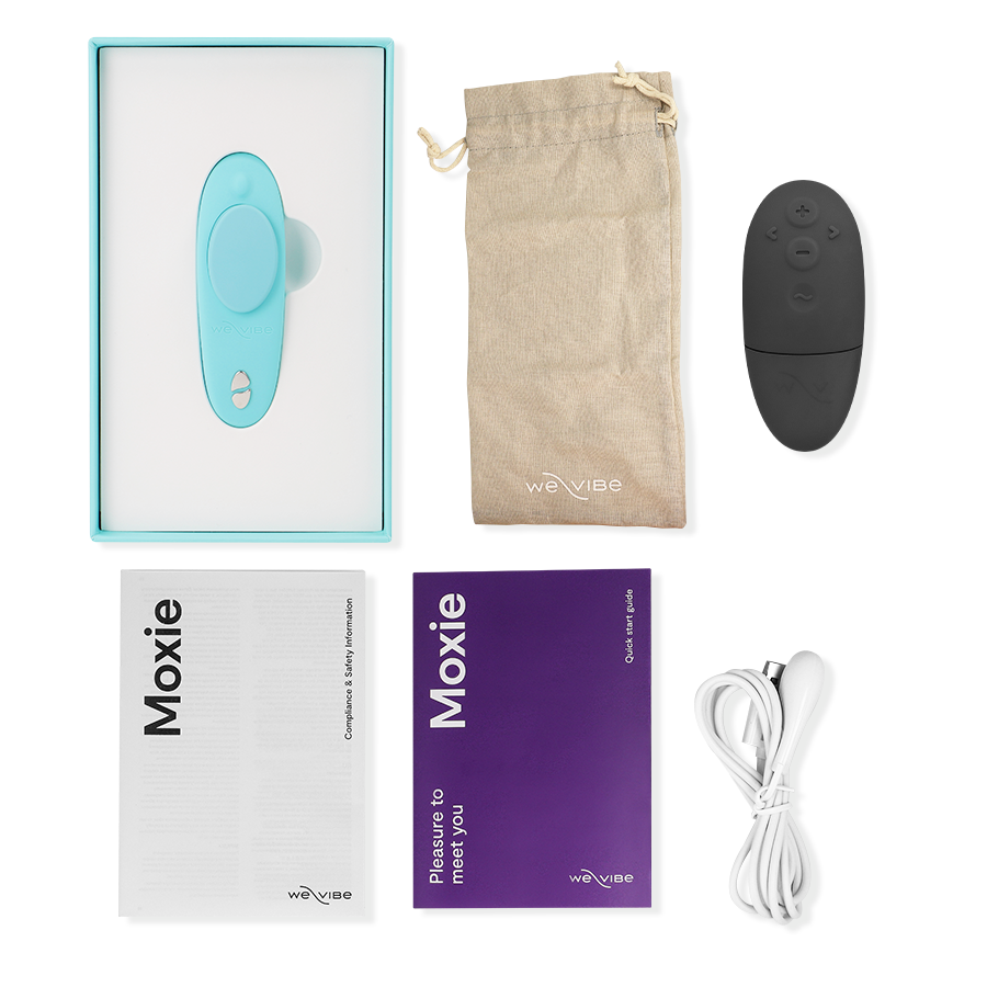 WE-VIBE - VIBRADOR CLITORIAL MOXIE + AQUA