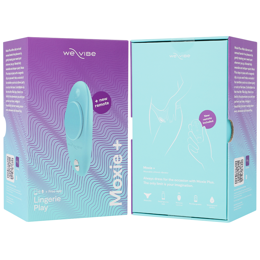 WE-VIBE - VIBRADOR CLITORIAL MOXIE + AQUA