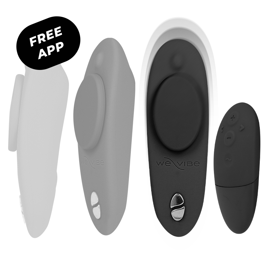 WE-VIBE - VIBRADOR CLITÓRICO MOXIE + PRETO