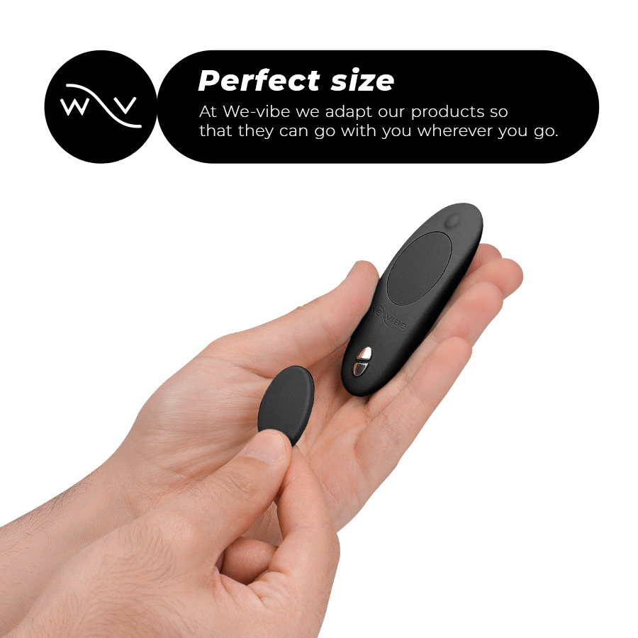 WE-VIBE - VIBRADOR CLITÓRICO MOXIE + PRETO