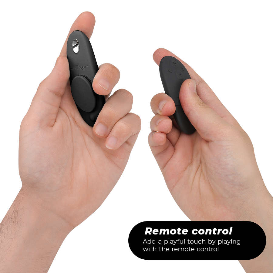 WE-VIBE - VIBRADOR CLITÓRICO MOXIE + PRETO