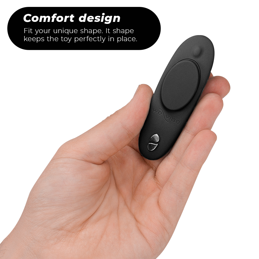 WE-VIBE - VIBRADOR CLITÓRICO MOXIE + PRETO