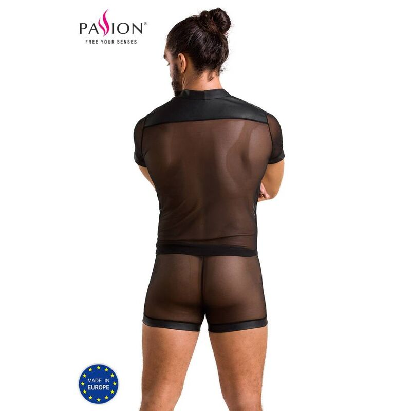 PASSION - 052 CONJUNTO MICHAEL BLACK S/M