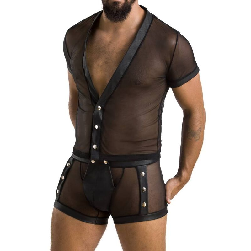 PASSION - 052 CONJUNTO MICHAEL BLACK L/XL