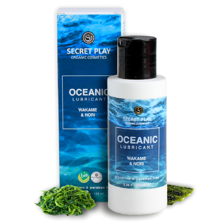 SECRETPLAY - LUBRIFICANTE ORGÂNICO OCEANIC 100 Ml