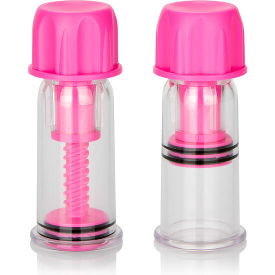 CALEXOTICS - ONDAS ESTIMULANTES PARA MAMILOS ROSAS VACCUM TWIST