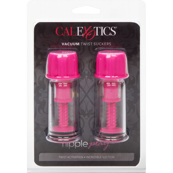 CALEXOTICS - ONDAS ESTIMULANTES PARA MAMILOS ROSAS VACCUM TWIST